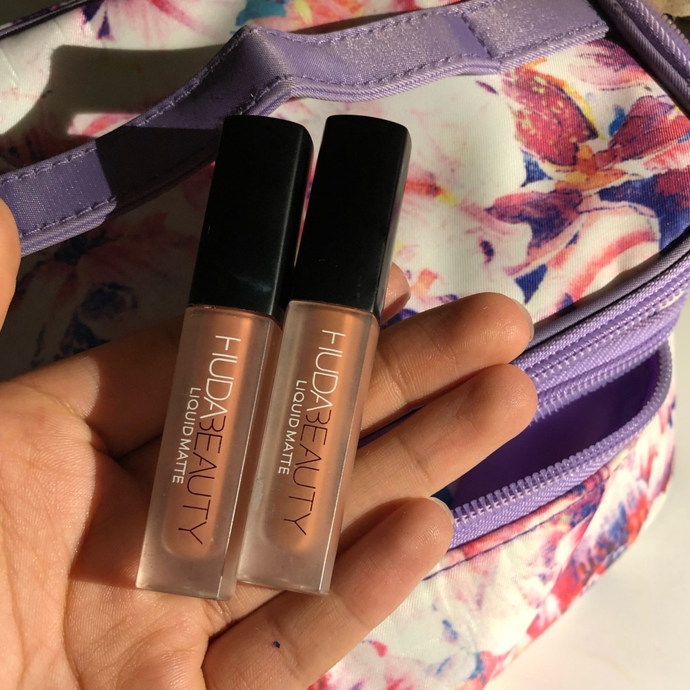 huda beauty matte liquid lipsticks